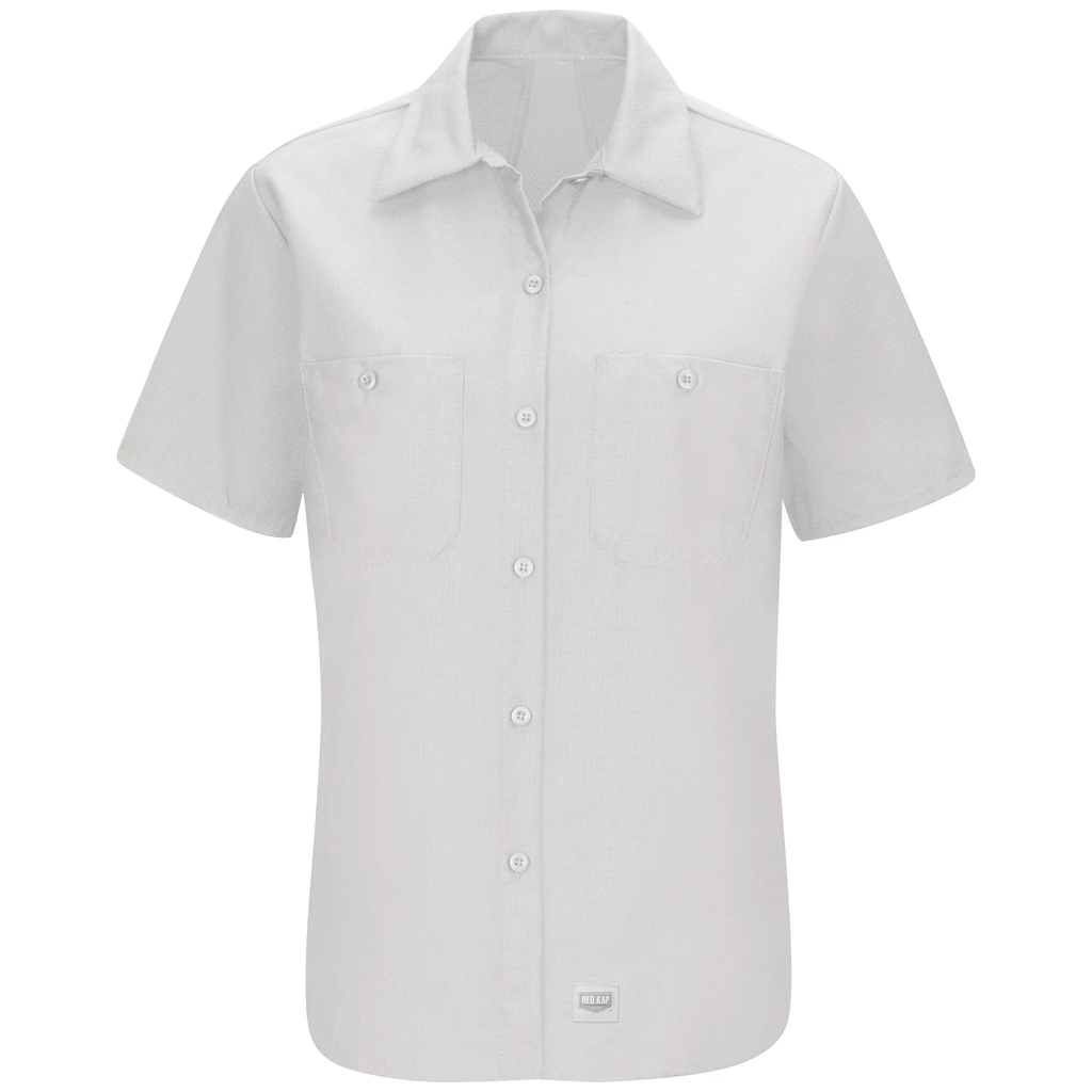 Women's Short Sleeve Work Shirt with MIMIX®