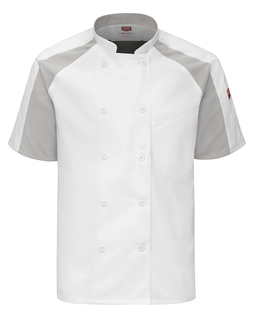 Men's Airflow Raglan Chef Coat with OilBlok