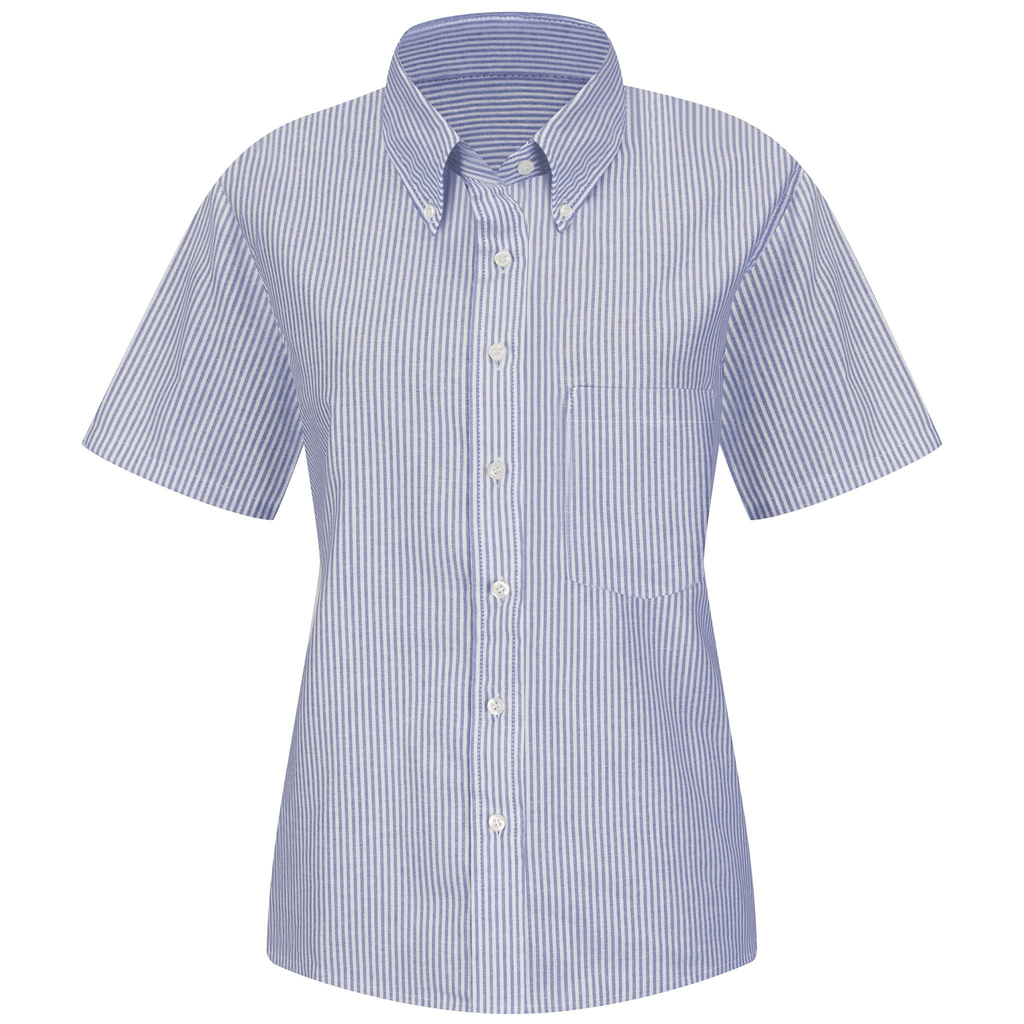 Women's Short Sleeve Executive Oxford Dress Shirt