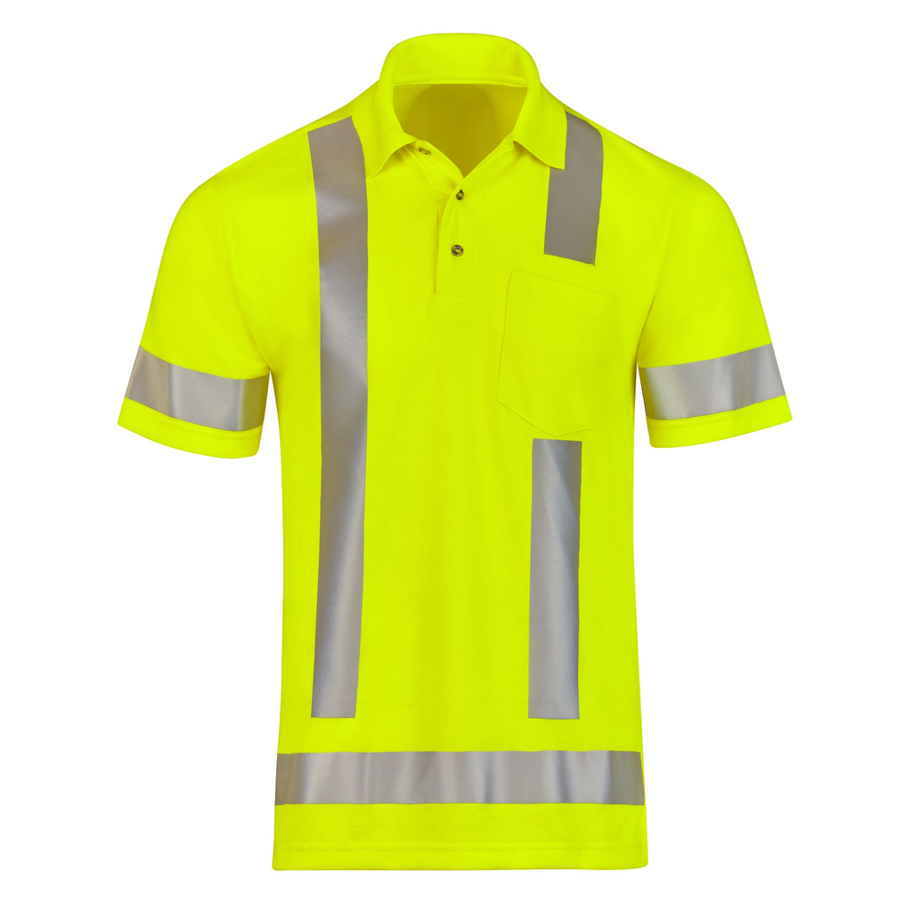 Men's Hi-Visibility Performance Core Polo, Type R Class 3