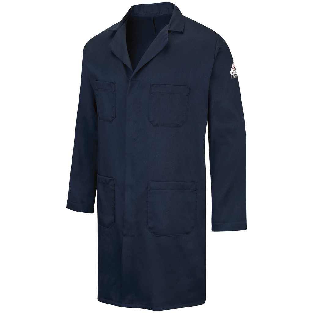 FR Concealed Snap-Front Lab Coat