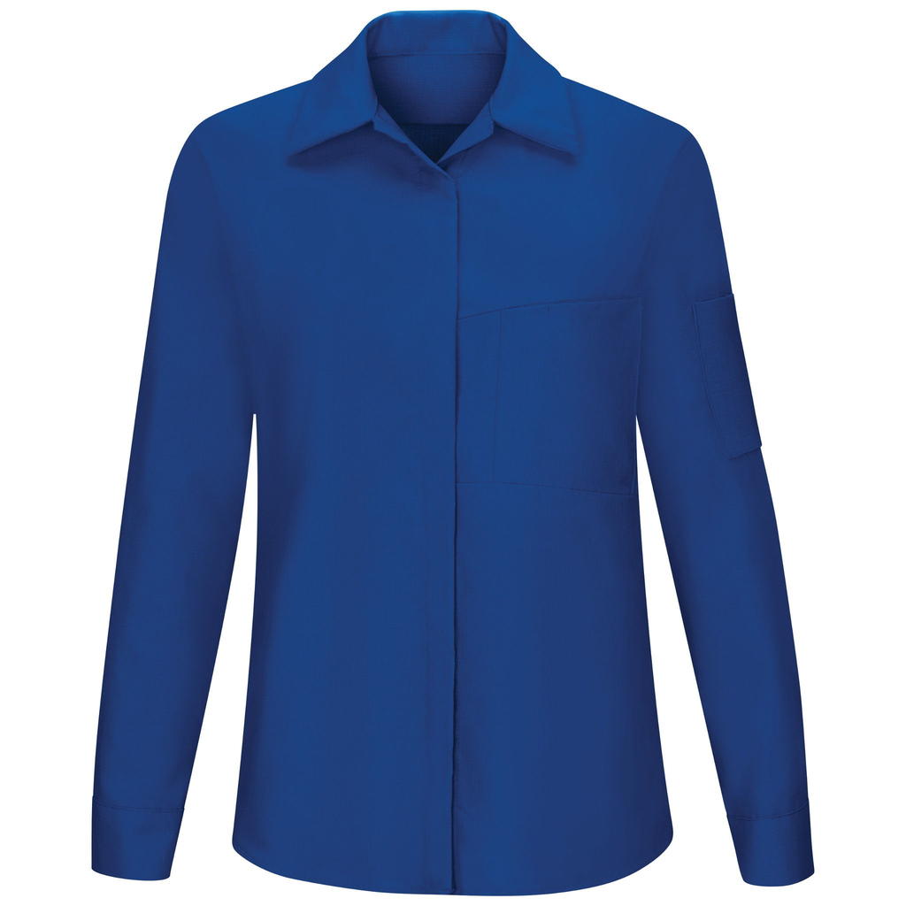 Women's Long Sleeve Performance Plus Shop Shirt with OilBlok Technology