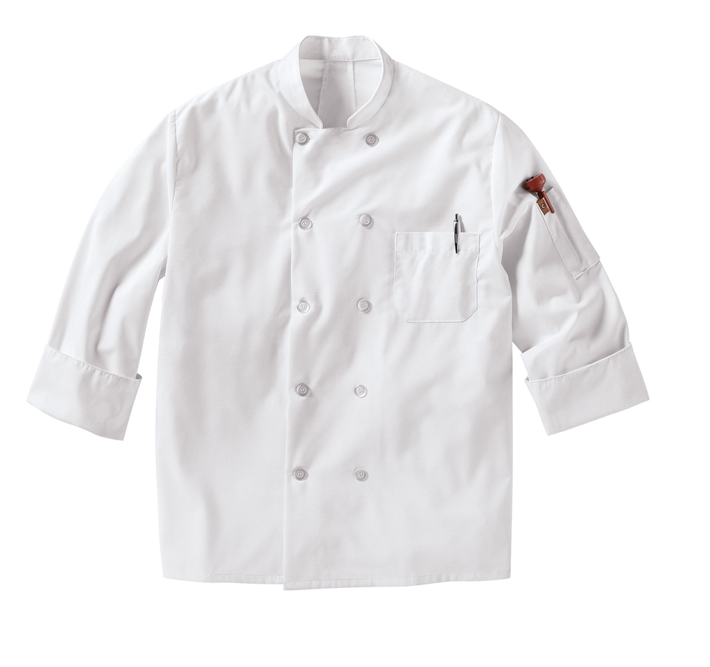 Men's Chef Coat with OilBlok + MIMIX®