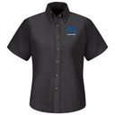 Mopar Women's Short Sleeve Poplin Dress Shirt