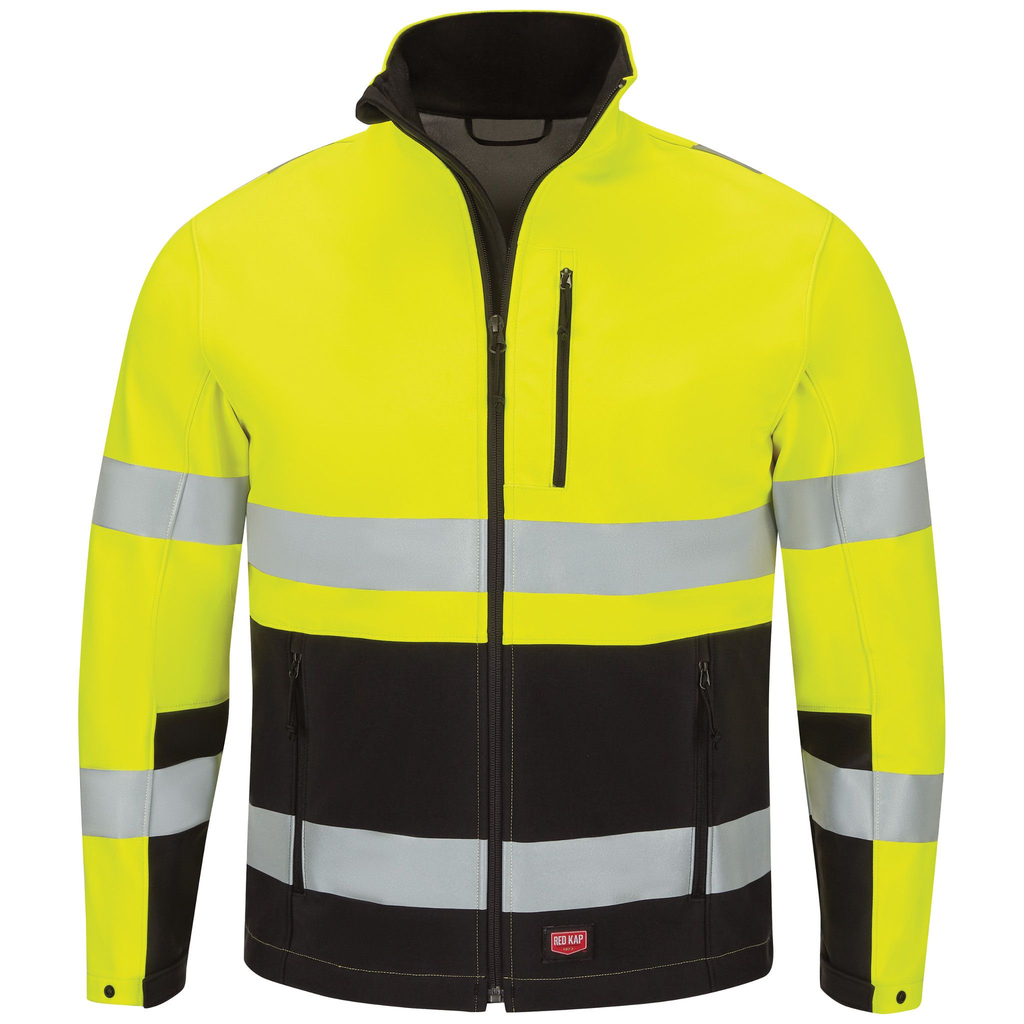Men's Hi-Visibility Soft Shell Jacket
