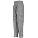 Men's Checked Baggy Chef Pant