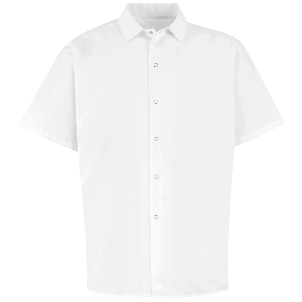 SPUN POLY LONG COOK SHIRT