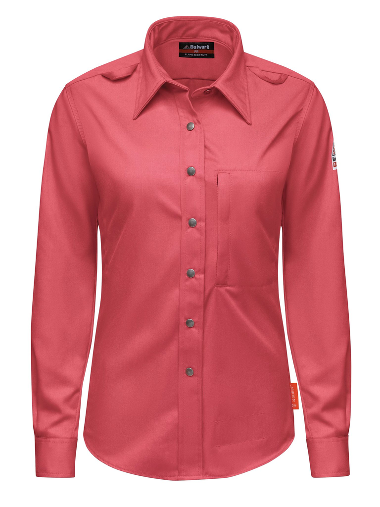 iQ Series® Women’s Midweight Comfort Snap-Front Woven Shirt