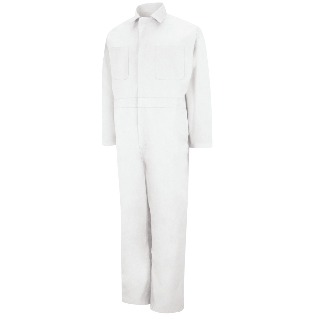 Twill Action Back Coverall with Chest Pockets
