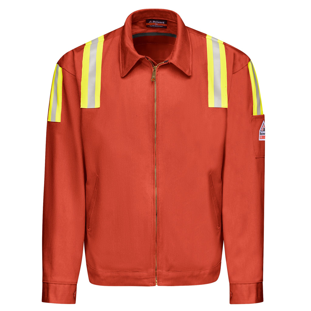 Men’s Zip-In/Zip-Out Jacket with Reflective Trim