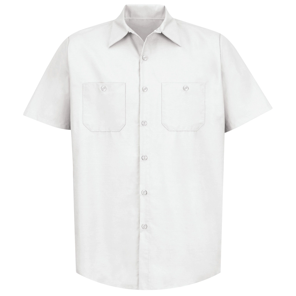 Men's Short Sleeve Industrial Work Shirt