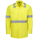 Long Sleeve Hi-Visibility Ripstop Work Shirt with MIMIX® + OilBlok, Type R Class 2