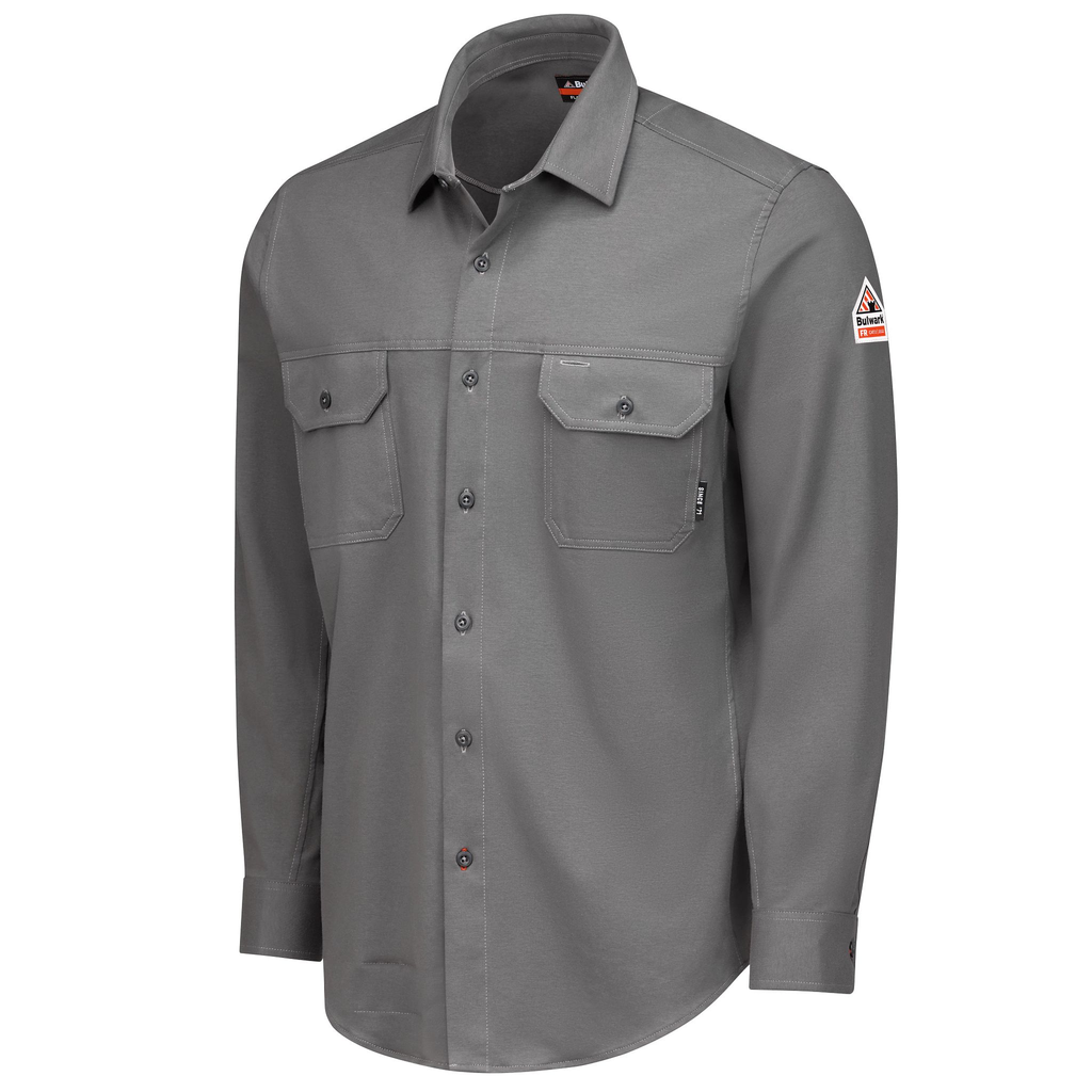 Bulwark FR Flex Knit Button Down Shirt