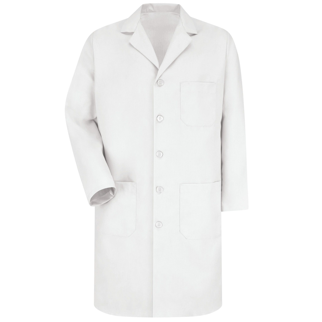 Men's Red Kap® Lab Coat with Exterior Pocket