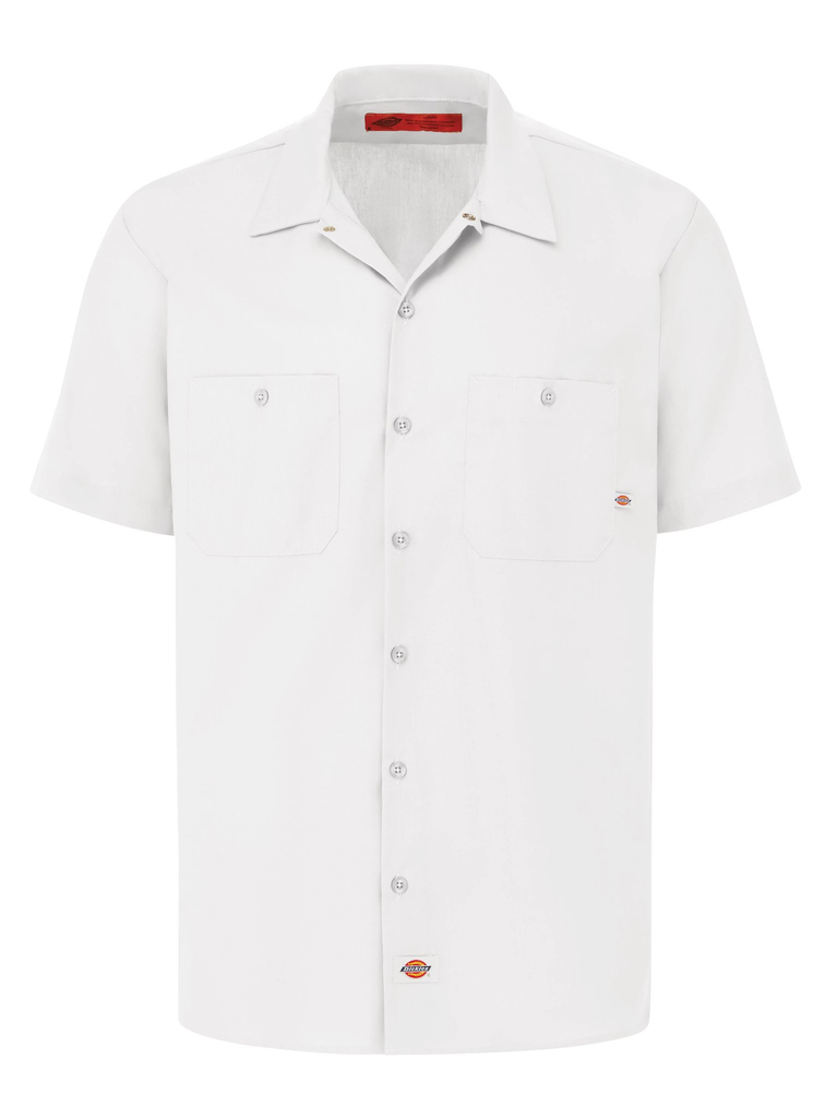 Men's Industrial Short-Sleeve Work Shirt