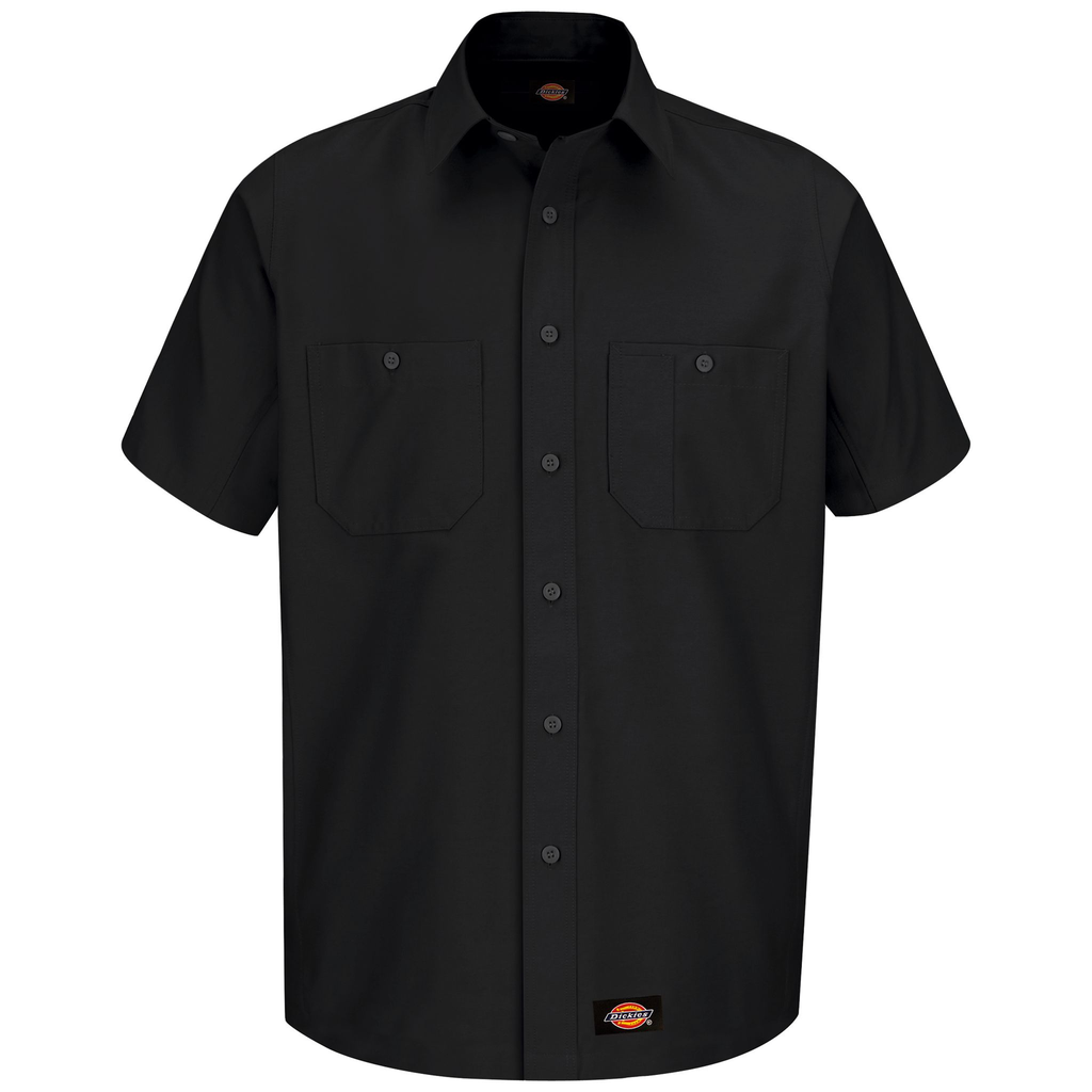 Men's Canvas Short-Sleeve Work Shirt