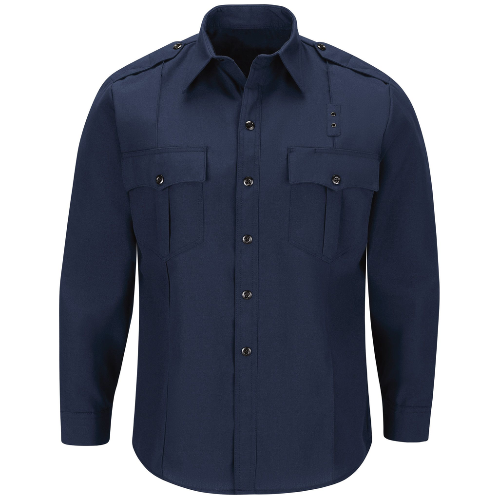 Men's Classic Long Sleeve Fire Officer Shirt