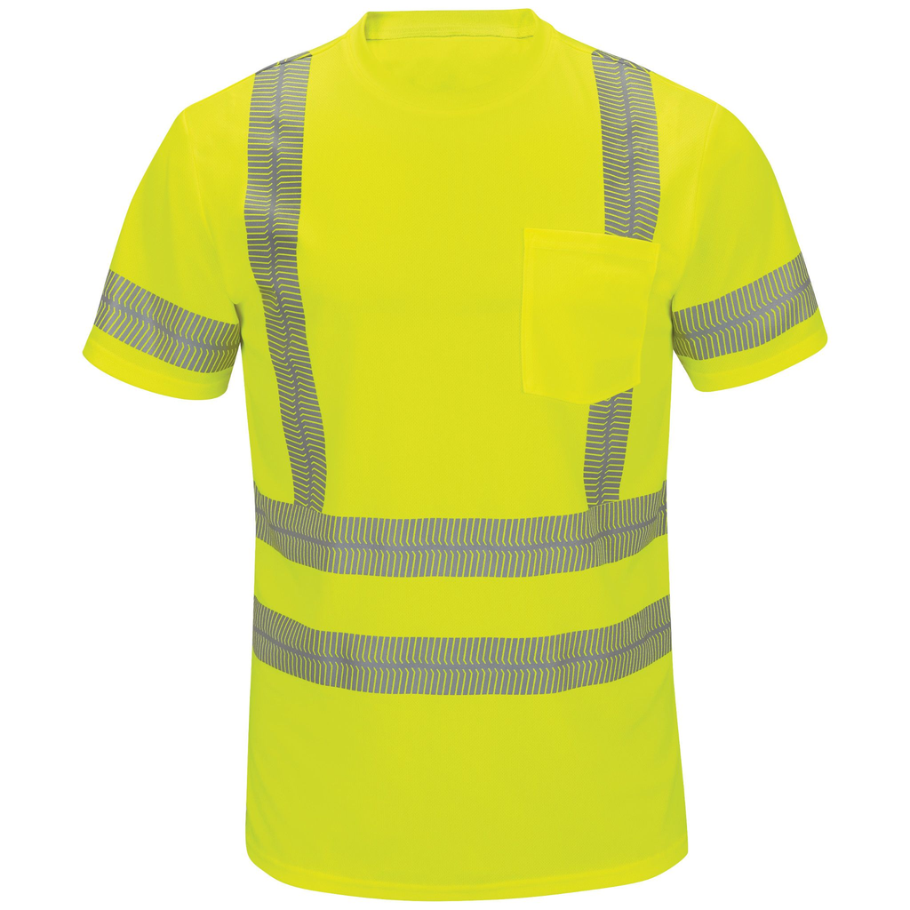 Short Sleeve Hi-Visibility T-Shirt, Type R Class 3