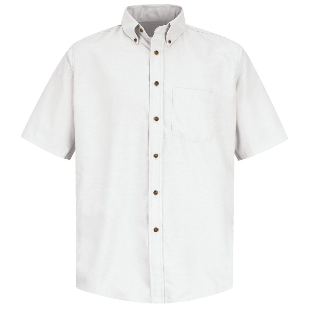 Men's Short Sleeve Poplin Dress Shirt