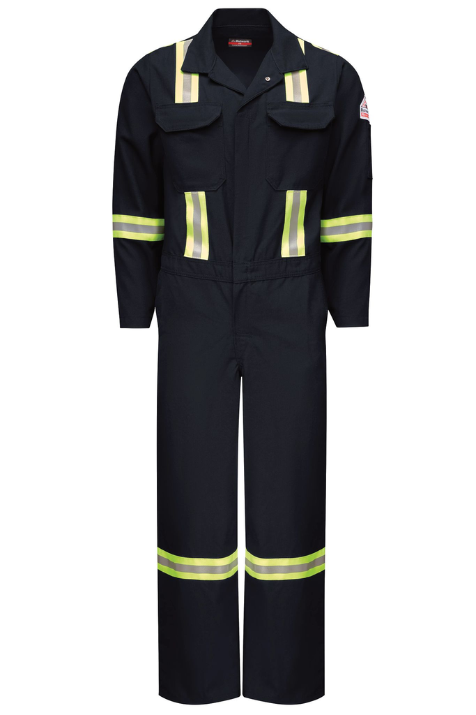 Men's Midweight Nomex FR Premium Coverall with Reflective Trim
