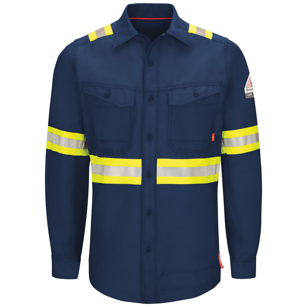 iQ Series® Endurance Men's FR Enhanced Visibility Work Shirt