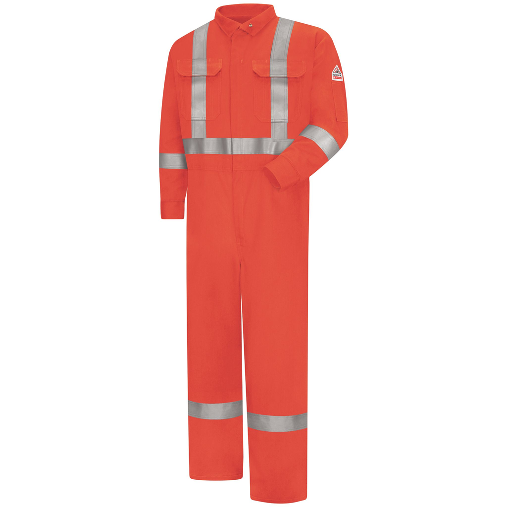 Men's Premium Coverall with Reflective Trim