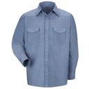 Men's Long Sleeve Deluxe Western Style Shirt