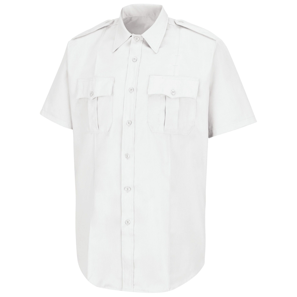 New Dimension® Stretch Poplin Short Sleeve Shirt