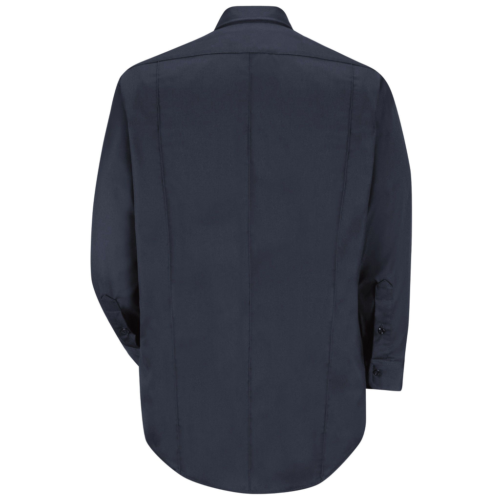 New Dimension® Concealed Button Front Long Sleeve Shirt