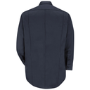 New Dimension® Concealed Button Front Long Sleeve Shirt