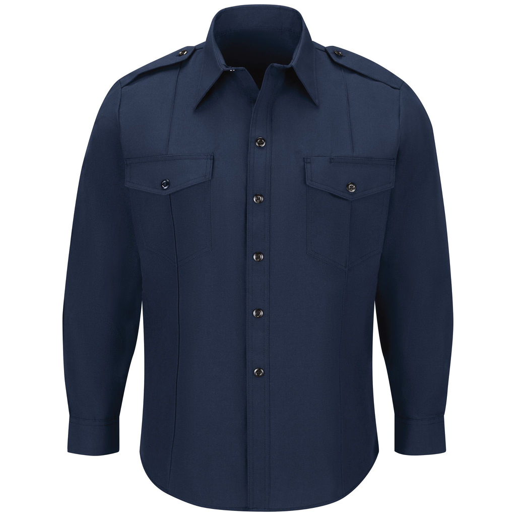 Men's Classic Long Sleeve Fire Chief Shirt