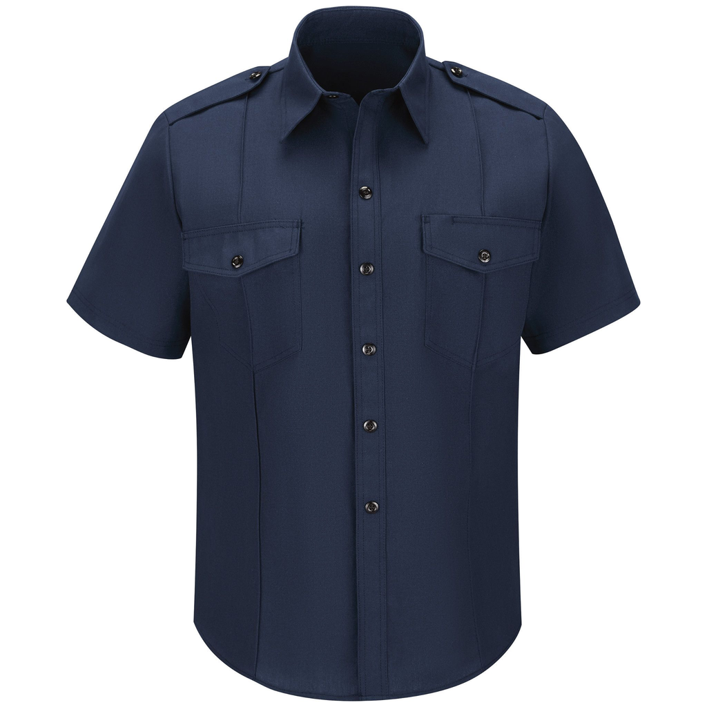 Men's Classic Short Sleeve Fire Chief Shirt
