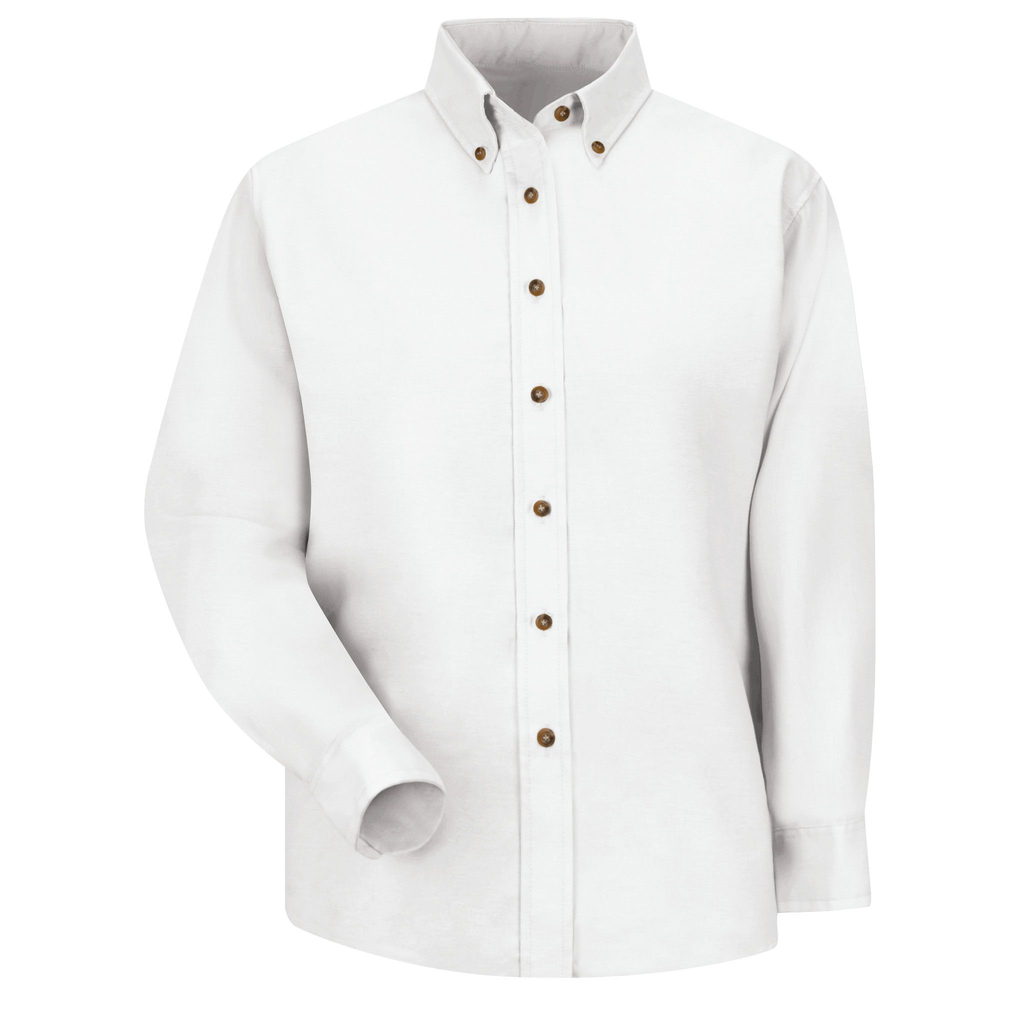 Women's Long Sleeve Poplin Dress Shirt