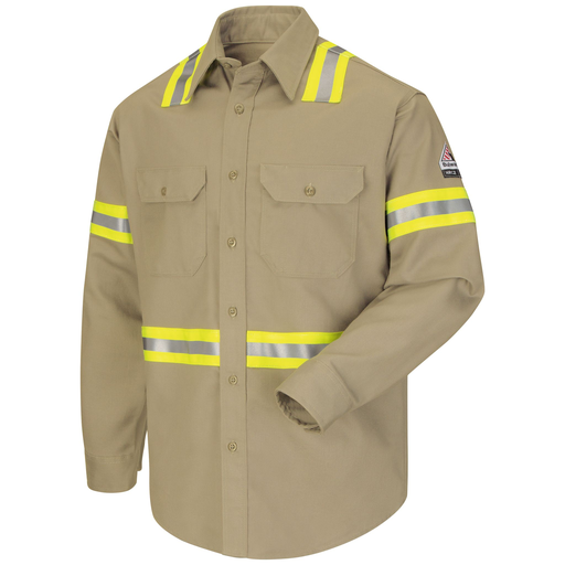 Men's Midweight FR Enhanced Visibility Uniform Shirt