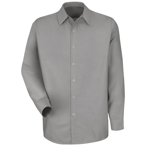 Men's Long Sleeve Specialized Pocketless Work Shirt
