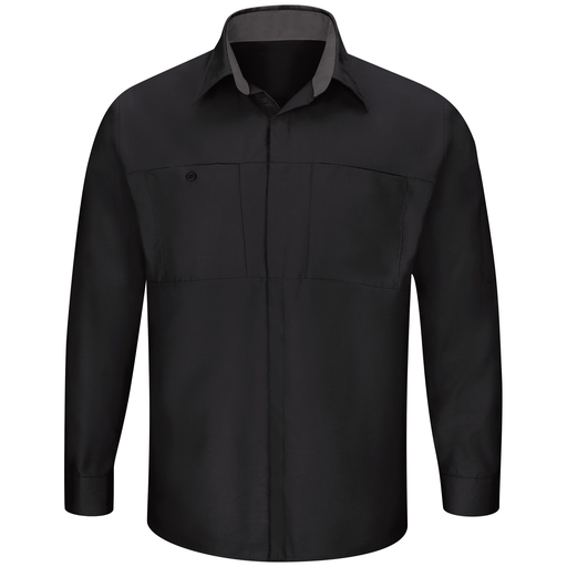 Men's Long Sleeve Performance Plus Shop Shirt with OilBlok Technology