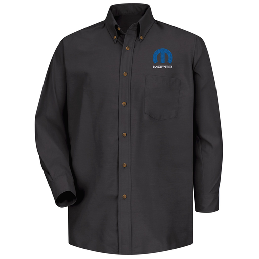 Mopar Men's Long Sleeve Poplin Dress Shirt