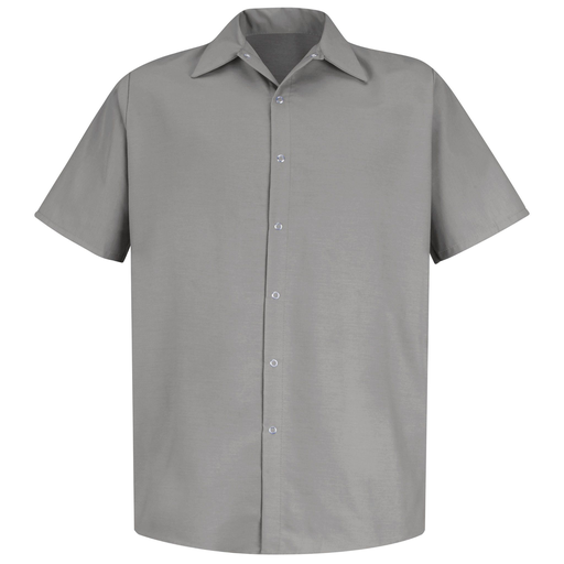 Men's Short Sleeve Specialized Pocketless Work Shirt