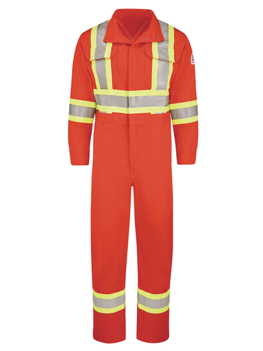Premium Coverall with 4" Reflective Trim