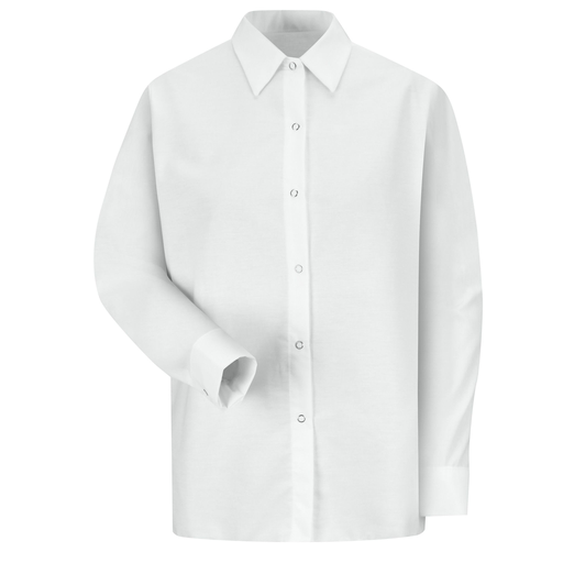 Women's Long Sleeve Specialized Pocketless Work Shirt