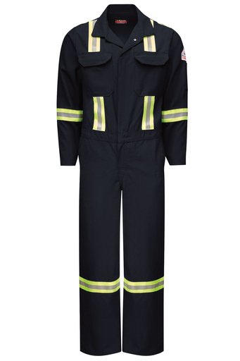 Men's Midweight Nomex FR Premium Coverall with Reflective Trim