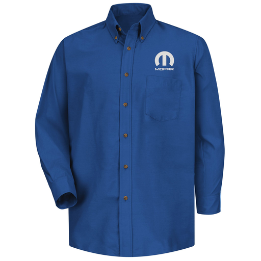 Mopar Men's Long Sleeve Poplin Dress Shirt