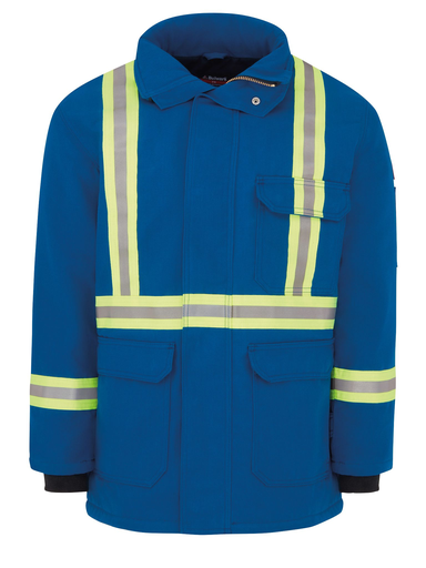 Men's Heavyweight Nomex FR Insulated Deluxe Parka with Reflective Trim