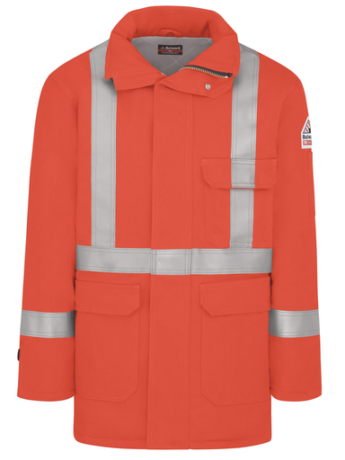 Men's Heavyweight FR Insulated Deluxe Parka with CSA Compliant Reflective Trim