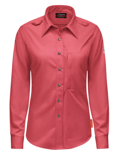 iQ Series® Women’s Midweight Comfort Snap-Front Woven Shirt