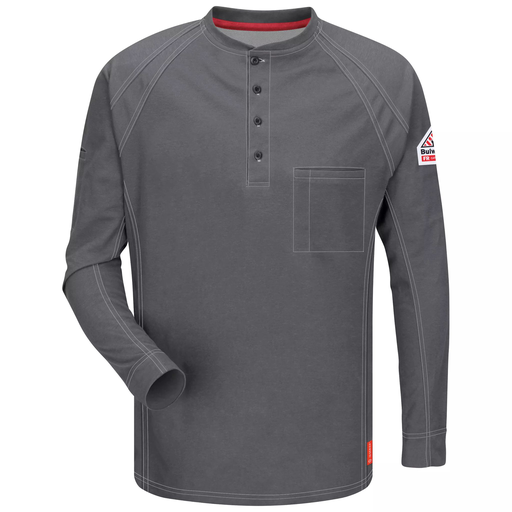 iQ Series® Men's Comfort Knit Long Sleeve Henley with Insect Shield