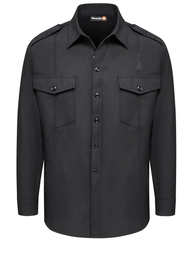 NMX FIRE CHF SHRT LS BLK